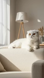 خلفيات قطط بيضاء ناعمة