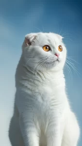 خلفيات قطط بيضاء ناعمة