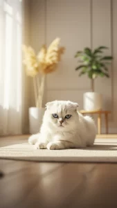خلفيات قطط بيضاء ناعمة