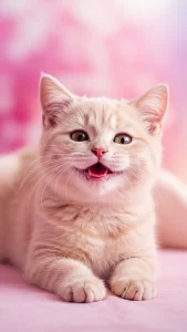 خلفيات قطط تضحك