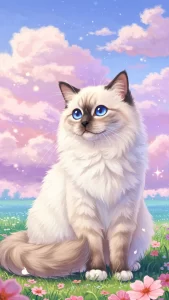 خلفيات قطط راغدول أنمي