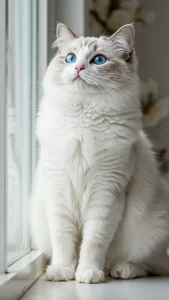 خلفيات قطط راغدول بيضاء