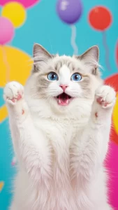 خلفيات قطط راغدول ظريفة