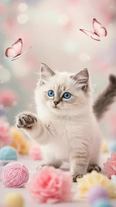 خلفيات قطط راغدول كيوت للبنات