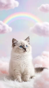 خلفيات قطط راغدول كيوت للبنات