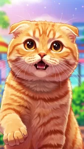 خلفيات قطط سكوتش فولد أنمي