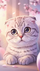 خلفيات قطط سكوتش فولد أنمي