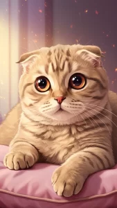 خلفيات قطط سكوتش فولد أنمي