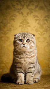 خلفيات قطط سكوتش فولد ذهبية