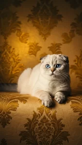 خلفيات قطط سكوتش فولد ذهبية