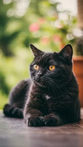 خلفيات قطط سوداء أنيقة 