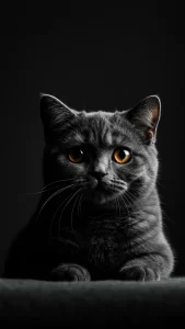 خلفيات قطط سوداء أنيقة 
