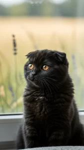 خلفيات قطط سوداء أنيقة