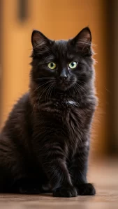 خلفيات قطط سوداء كيوت