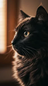 خلفيات قطط سوداء كيوت