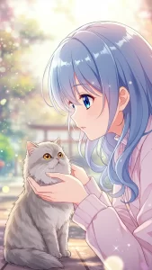 خلفيات قطط شيرازي أنمي