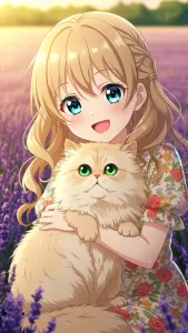 خلفيات قطط شيرازي أنمي