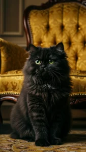 خلفيات قطط شيرازي سوداء