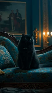 خلفيات قطط شيرازي سوداء