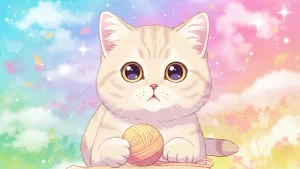 خلفيات قطط كرتونية الآيباد