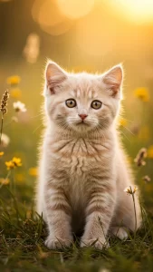 خلفيات قطط كريمي بتصوير احترافي HD