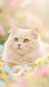 خلفيات قطط كريمي بتصوير احترافي HD