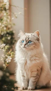 خلفيات قطط كريمي للآيفون