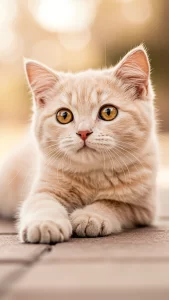 خلفيات قطط كريمي للآيفون