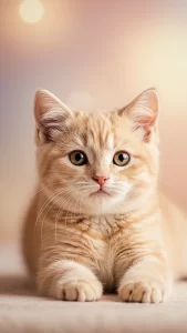 خلفيات قطط كريمي للأندرويد