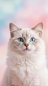 خلفيات قطط كريمي للأندرويد