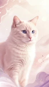 خلفيات قطط كريمي للأندرويد