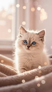 خلفيات قطط كيوت صغيرة راغدول