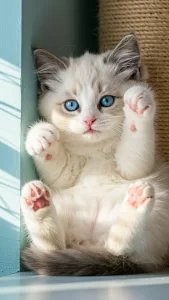 خلفيات قطط كيوت صغيرة راغدول