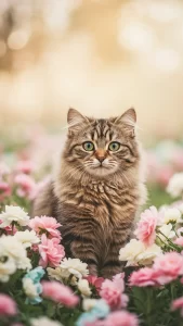 خلفيات قطط كيوت للبنات بدقة عالية