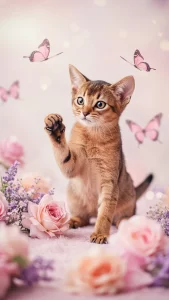 خلفيات قطط كيوت للبنات