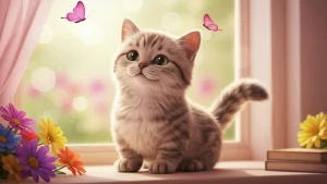 خلفيات قطط مونتشكين اللابتوب