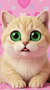 خلفيات قطط مونتشكين بعيون مضحكة 