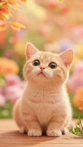 خلفيات قطط مونتشكين بعيون مضحكة 