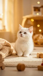 خلفيات قطط مونتشكين بيضاء