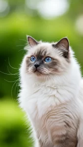 خلفيات قطط هملايا بيضاء