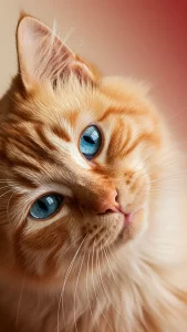 خلفيات قطط هملايا حمراء