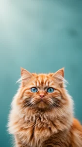 خلفيات قطط هملايا حمراء