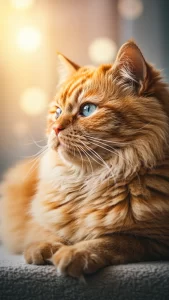 خلفيات قطط هملايا حمراء