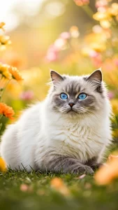 خلفيات قطط هملايا للانستغرام