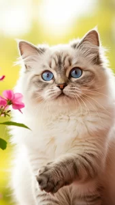 خلفيات قطط هملايا للانستغرام