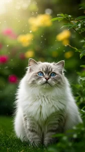 خلفيات قطط هملايا للانستغرام