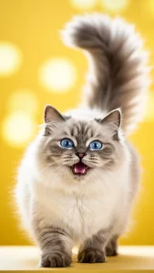 خلفيات قطط هملايا مضحكة