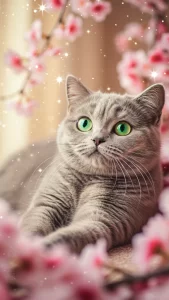 خلفيات قطط وردية وأنثوية للهاتف