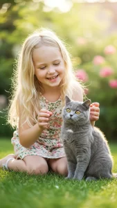 خلفيات كيوت للبنات مع قطط بريطانية