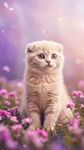 خلفيات كيوت للقطط تناسب الذوق الأنثوي